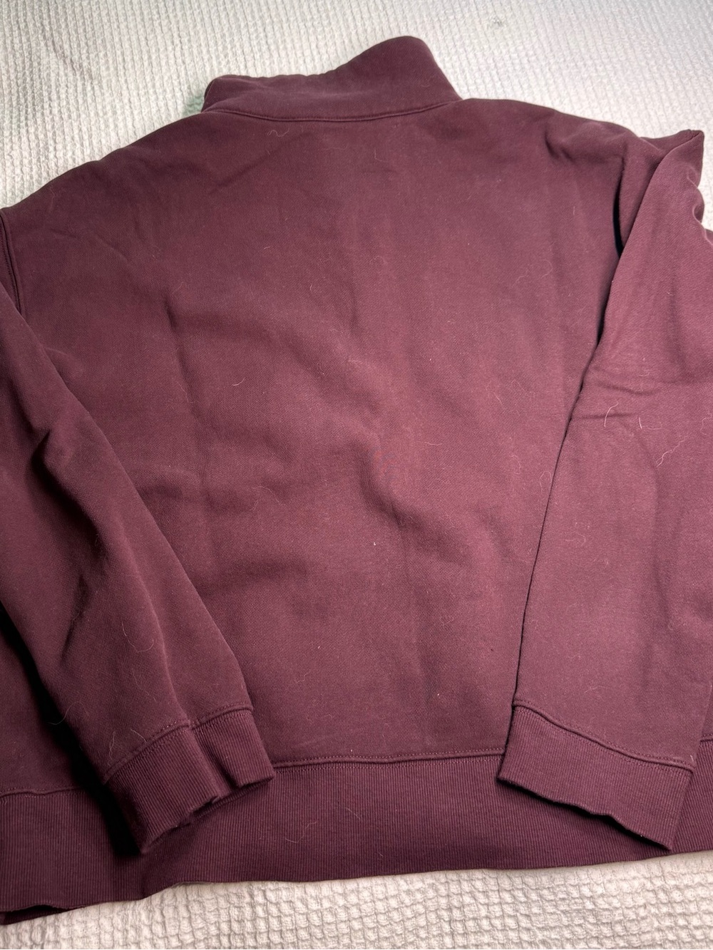 Lands' End Maroon High-Rise Lounge Set - Picture 5 of 7